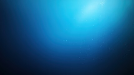 Fototapeta premium Serene Deep Blue Ocean Background with Bubbles