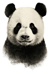 Fototapeta premium PNG A Panda wildlife animal mammal.