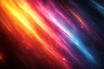 Radiant gradient lines blending into an abstract background, creating a seamless flow of colors and light,