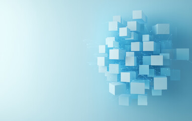 Obraz premium Abstract background of future technology 