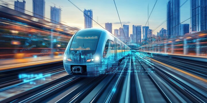 AI-powered transport control improving railway and monorail efficiency