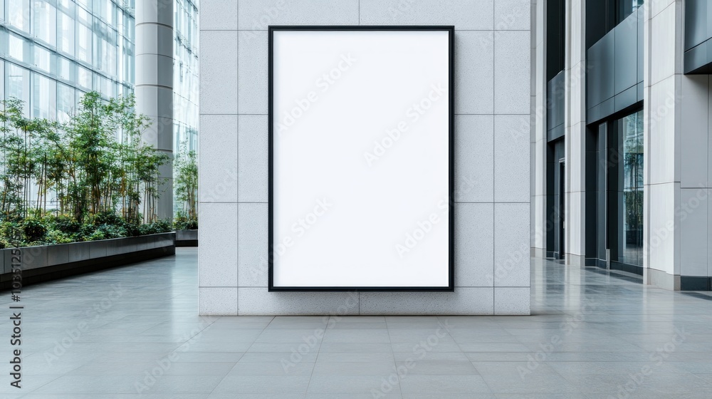 Aufkleber Empty display frame