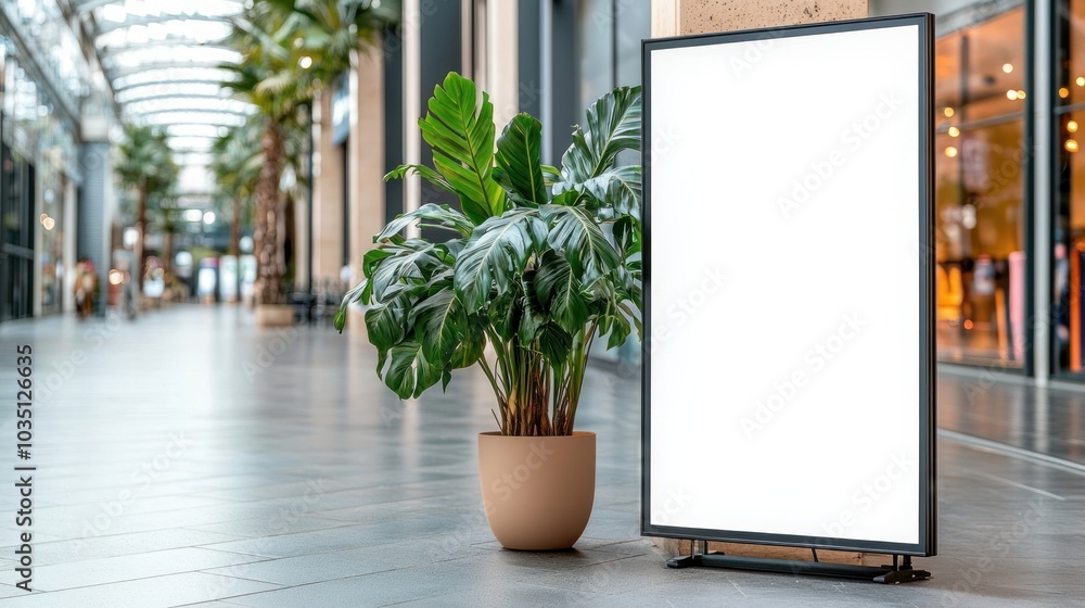 Poster greenery and display