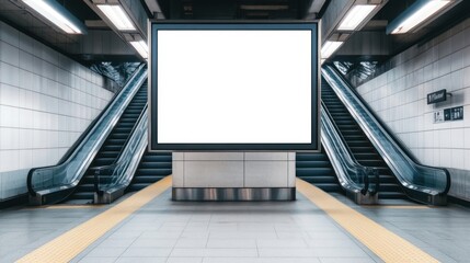 Fototapeta premium Blank advertising space