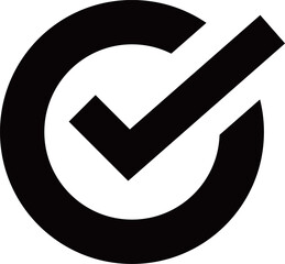 チェックマークのアイコンイラスト © mayu.