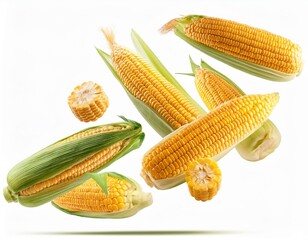 Corn on the cob kernels 