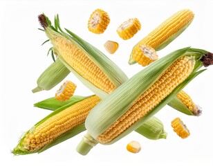 Corn on the cob kernels 
