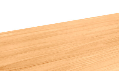 View of wood or wooden table top corner PNG transparent.