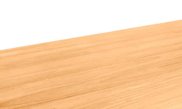 View of wood or wooden table top corner PNG transparent.