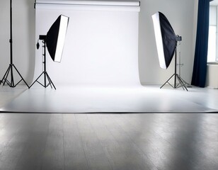 Classic picture frame and sunlight on a wall. 3d render