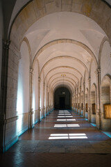 Fototapeta premium Uclés Monastery in Uclés, Cuenca, Castilla la Mancha, Spain