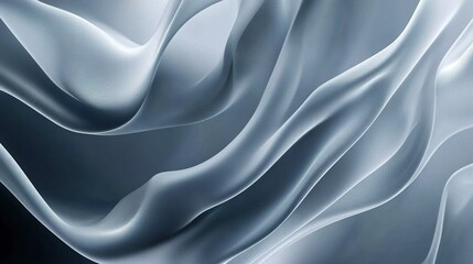 Obraz premium Soft Flowing Fabric in Subtle Tones