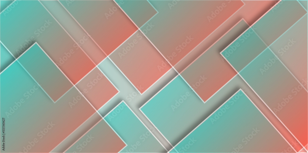 Poster minimalistic geometric yellow abstract background. abstract background with transparent rhombus geom