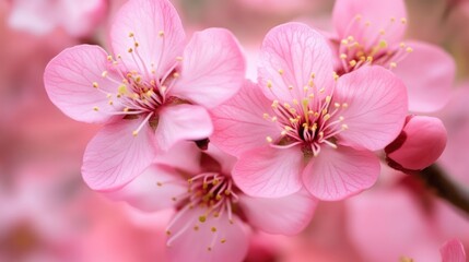 Delicate Pink Blossoms