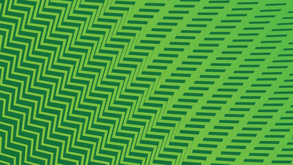 Green zig zag pattern abstract background for backdrop or fabric style