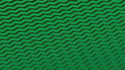 Green zig zag pattern abstract background for backdrop or fabric style