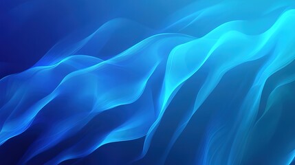 Obraz premium Abstract Blue Waves Motion Design Background