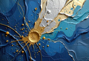 close up of a blue flower