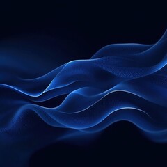 Fototapeta premium Dark Blues, Smooth Modern Relaxing Vibe, Background