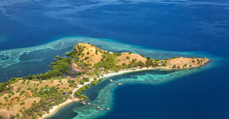 Island Seraya Kecil, Labuan Bajo, Island Flores, Indonesia, Southeast Asia.