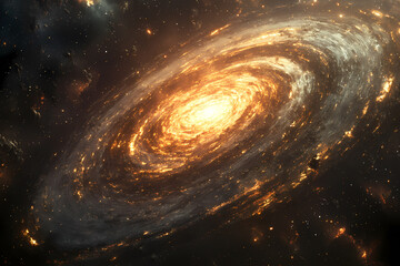 A vast, infinite expanse filled with galaxies, stars, and cosmic wonders, the universe stretches far beyond what the eye can see