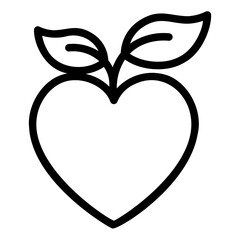 ecology icon or logo ilustration for website. Perfect use for web, pattern, design, app, etc.