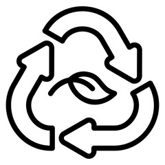 ecology icon or logo ilustration for website. Perfect use for web, pattern, design, app, etc.
