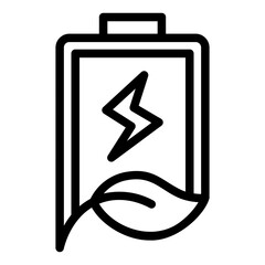 ecology icon or logo ilustration for website. Perfect use for web, pattern, design, app, etc.