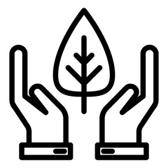 ecology icon or logo ilustration for website. Perfect use for web, pattern, design, app, etc.