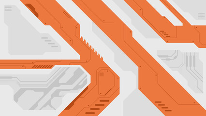 Modern tech futuristic background design with geometric shapes