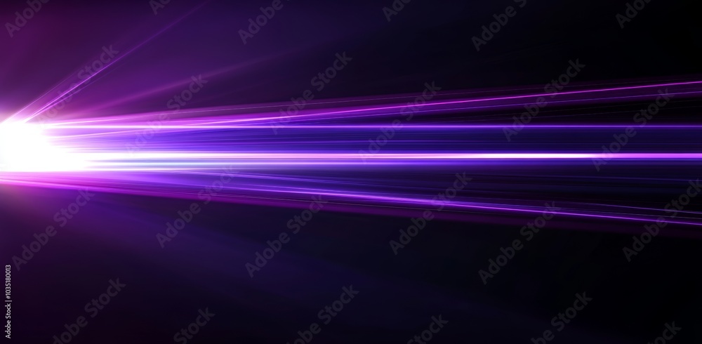 Poster the background is a high-speed technology with flash rays and speed lines.