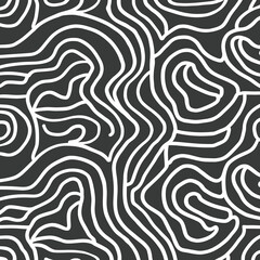 Modern Abstract Line Art Pattern