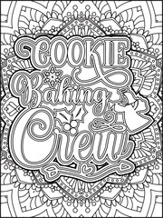Christmas Quote Coloring Page for Adults. Christmas Motivational Quote Coloring Page