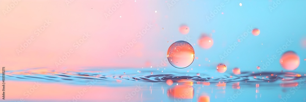 Fototapete stunning holographic wave patterns in a vibrant spectrum of iridescent colors creating a captivating