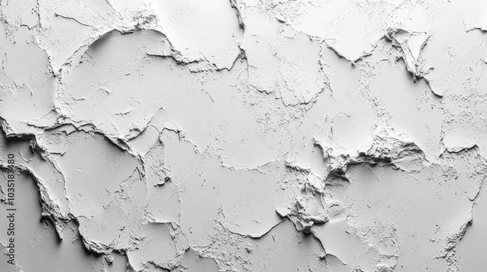 Aufkleber the surface displays a blend of rough and smooth textures, with areas of peeling white paint reveali