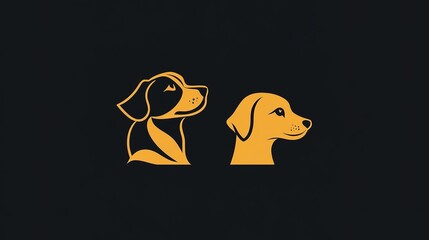 Dog and Cat Pet Logo Design