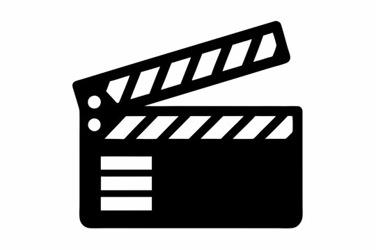recommend clip art: Movie clapperboard silhouette, Clapperboard glyph icon, Movie clapper board, Clapboard Silhouette
                    