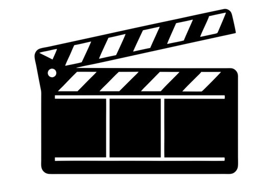 recommend clip art: Movie clapperboard silhouette, Clapperboard glyph icon, Movie clapper board, Clapboard Silhouette
                    