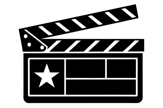 recommend clip art: Movie clapperboard silhouette, Clapperboard glyph icon, Movie clapper board, Clapboard Silhouette
                    