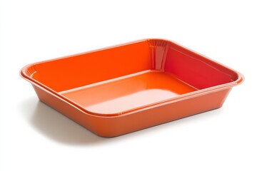 Paper Tray for French Fries in Fast Food Eatery Setting