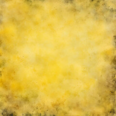 Obraz premium Yellow background with texture and distressed vintage grunge and watercolor paint