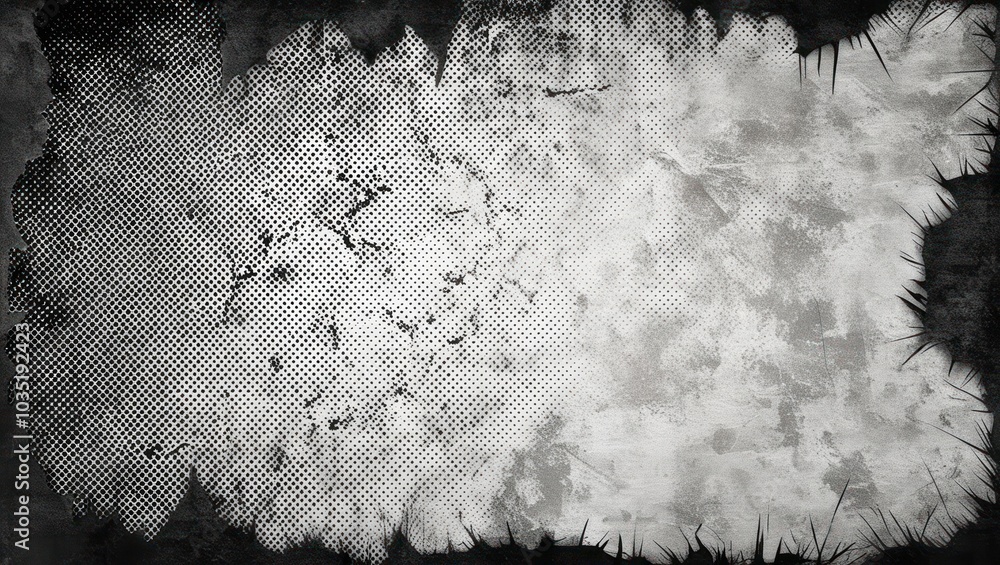Poster abstract textured background with a grunge style showcasing faded spots and irregular patterns