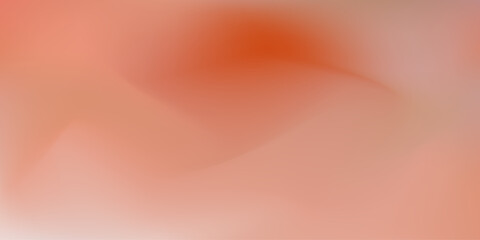 Abstract pastel orange and red vibrant mesh gradient colors background. Soft wavy trendy pale peach color concept for ui design, banner, technology business poster, print
