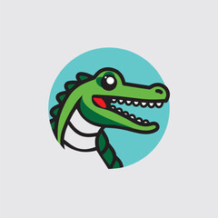 crocodile logo brand vector ready eps 10 format 