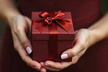 Special Gift - Beautiful Red Gift Box for Mother's Day, Birthday, Christmas, Father's Day, and Other Special Occasions