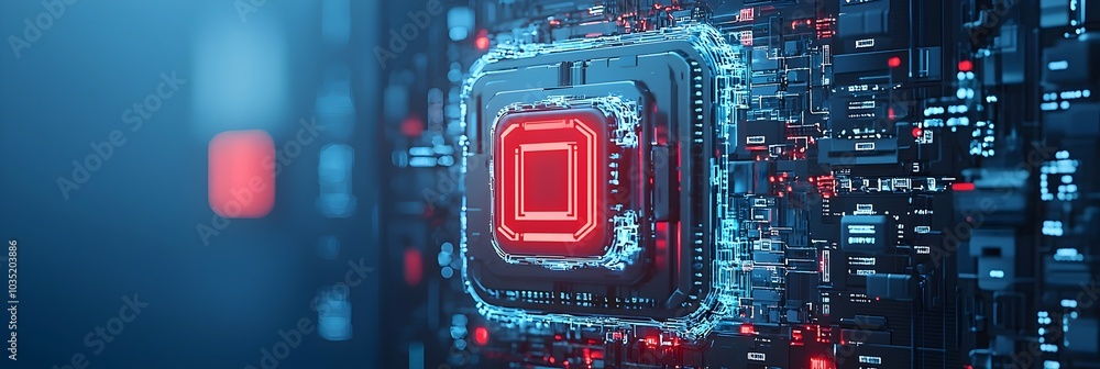 Aufkleber Secure Digital Lock Symbol Surrounded by Encrypted Data Patterns for Cybersecurity Privacy and Information Protection Concepts