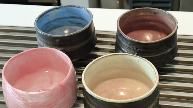 Prepare a cup for brewing tea.