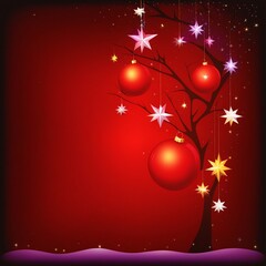Illustration sur le thème de noël.