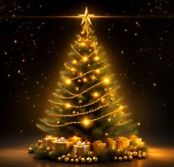 Illustration sur le thème de noël.