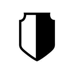 Shield icon vector. Defence illustration sign. Armor symbol. protection logo. security mark.